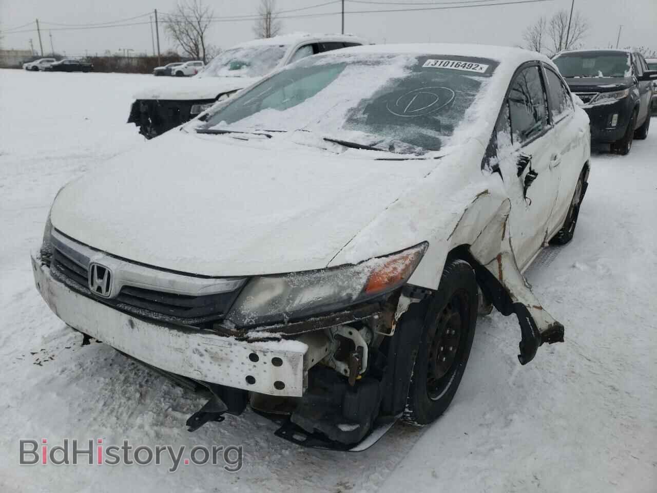 2012 HONDA CIVIC - VIN: 2HGFB2F42CH043136 - Фото 2