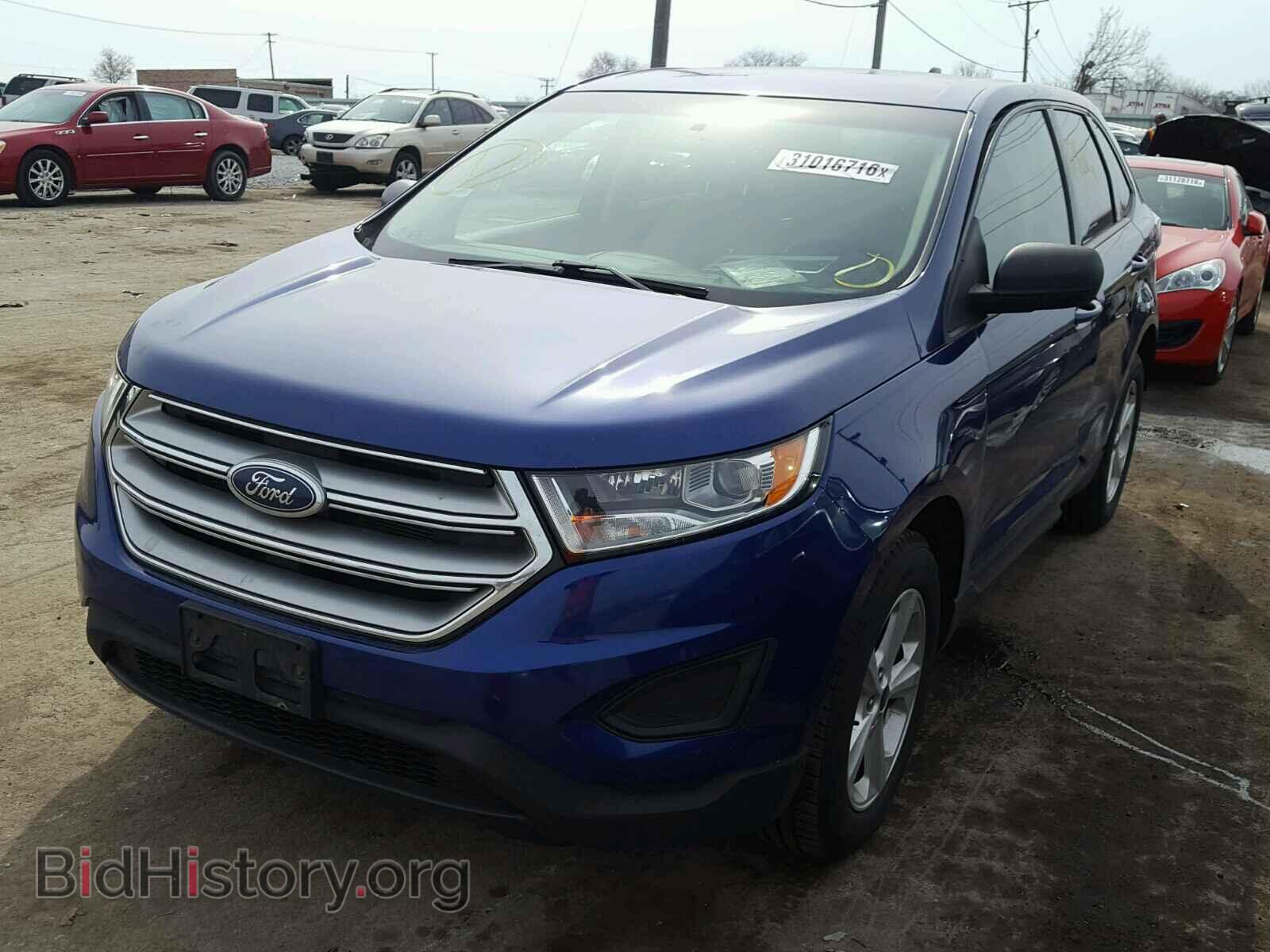 2015 FORD EDGE - VIN: 2FMTK4G84FBB43112 - Фото 2