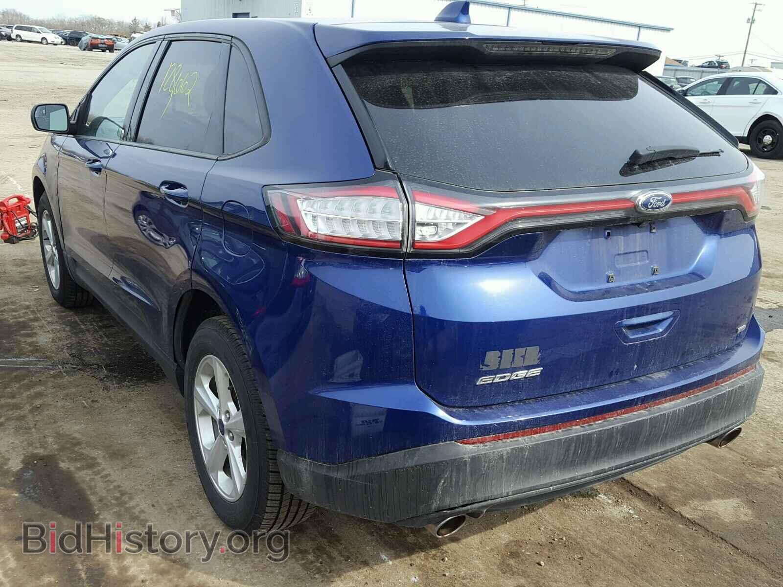 2015 FORD EDGE - VIN: 2FMTK4G84FBB43112 - Фото 3