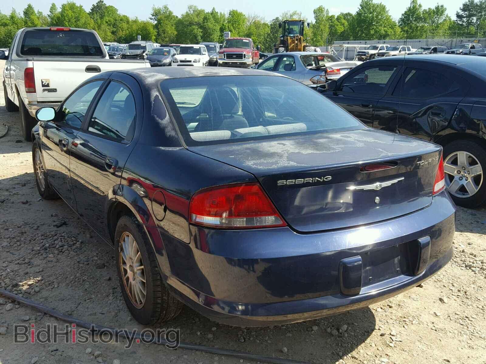 2004 CHRYSLER SEBRING - VIN: 1C3EL56R24N226294 - Фото 3