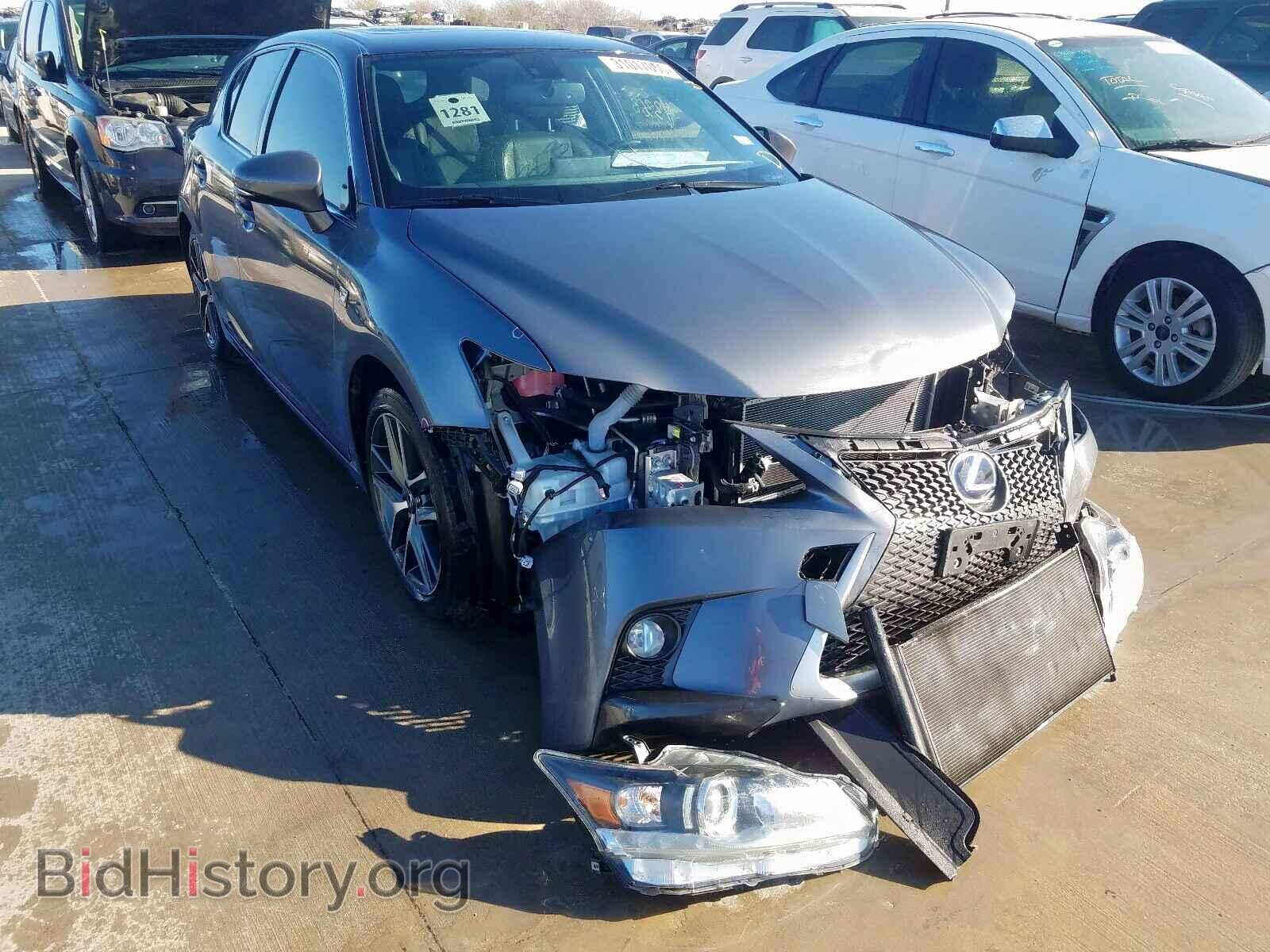 Фотография JTHKD5BH7F2241742 - LEXUS CT 200 2015