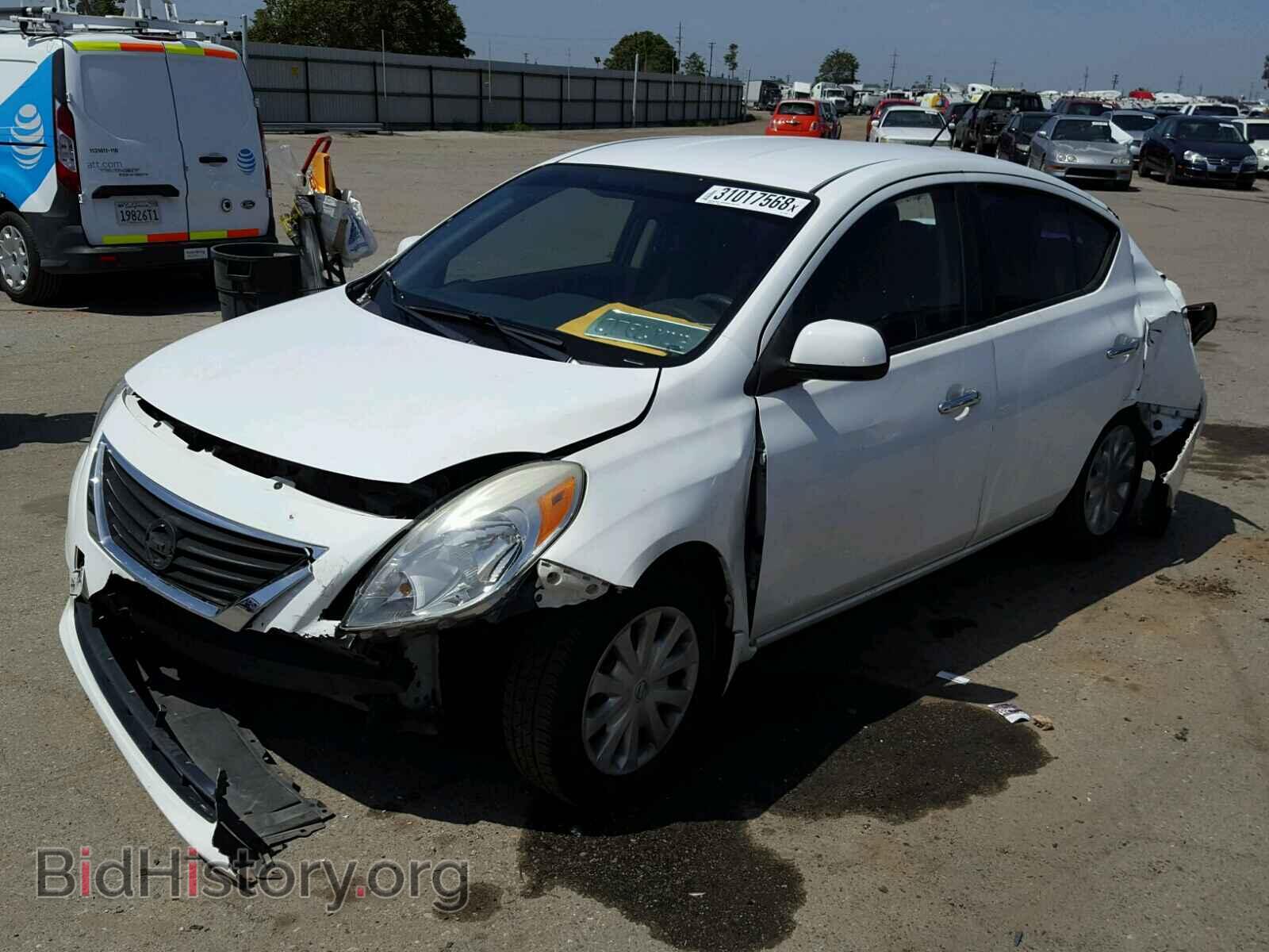 2012 NISSAN VERSA - VIN: 3N1CN7AP4CL859671 - Фото 2