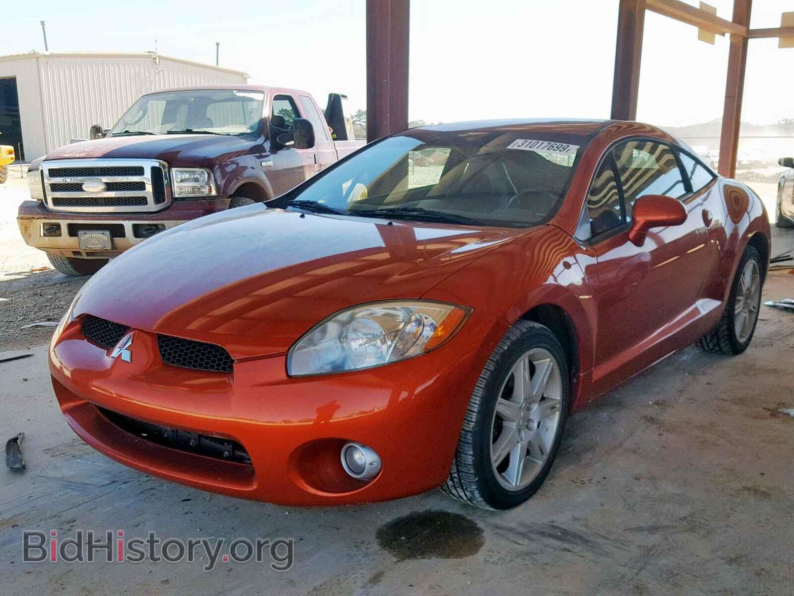 2007 MITSUBISHI ECLIPSE - VIN: 4A3AK34T27E014819 - Photo 2