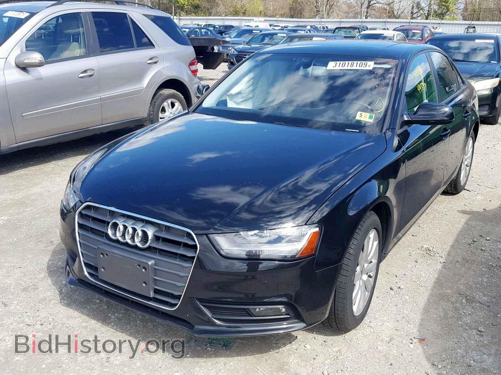 2014 AUDI A4 - VIN: WAUAFAFL4EN004232 - Photo 2