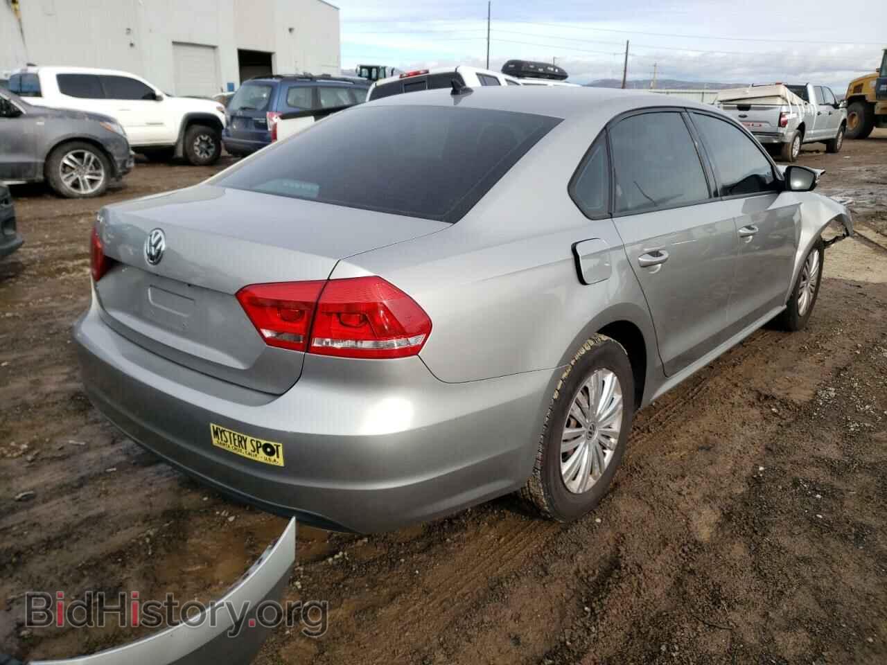 2014 VOLKSWAGEN PASSAT - VIN: 1VWAP7A37EC024266 - Фото 4