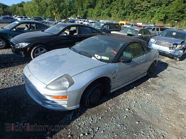 2001 MITSUBISHI ECLIPSE - VIN: 4A3AE55H81E005885 - Фото 2