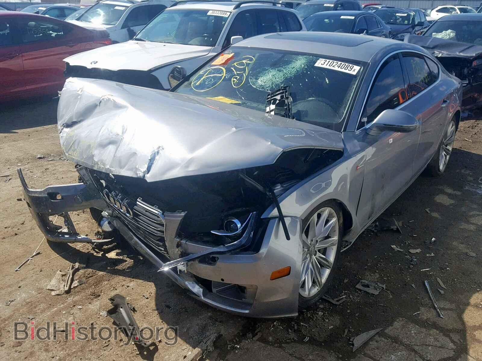 2012 AUDI A7 - VIN: WAUYGAFC2CN125608 - Фото 2