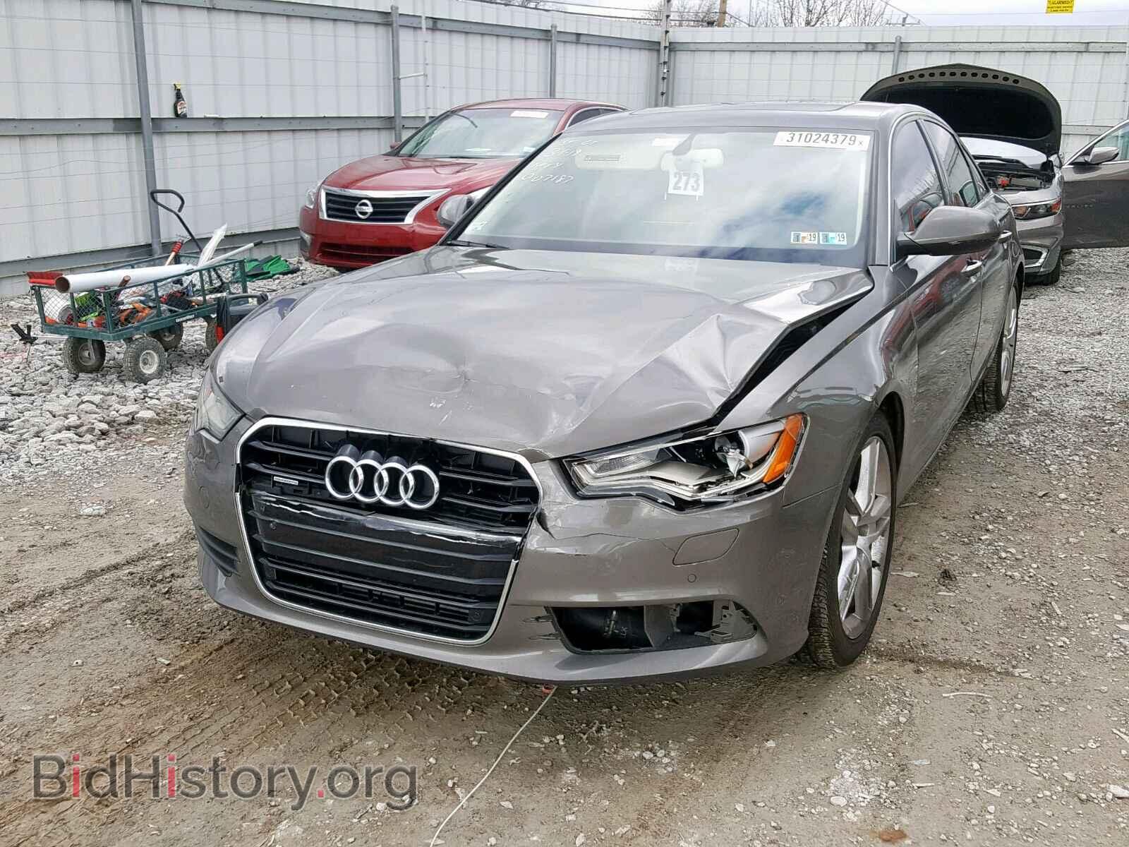 2014 AUDI A6 - VIN: WAUGFAFC4EN007187 - Photo 2