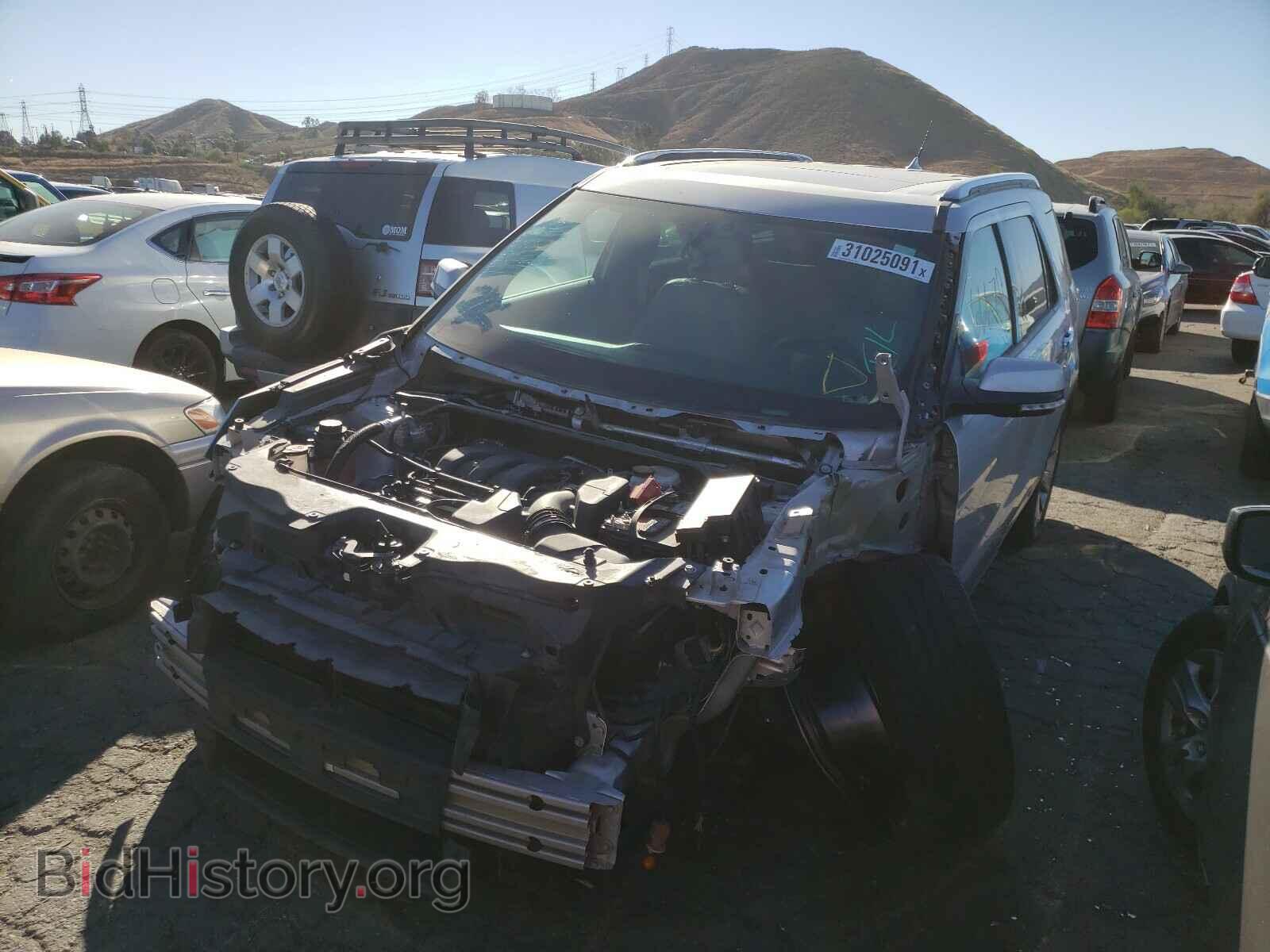 2018 FORD EXPLORER - VIN: 1FM5K8F82JGB10743 - Фото 2