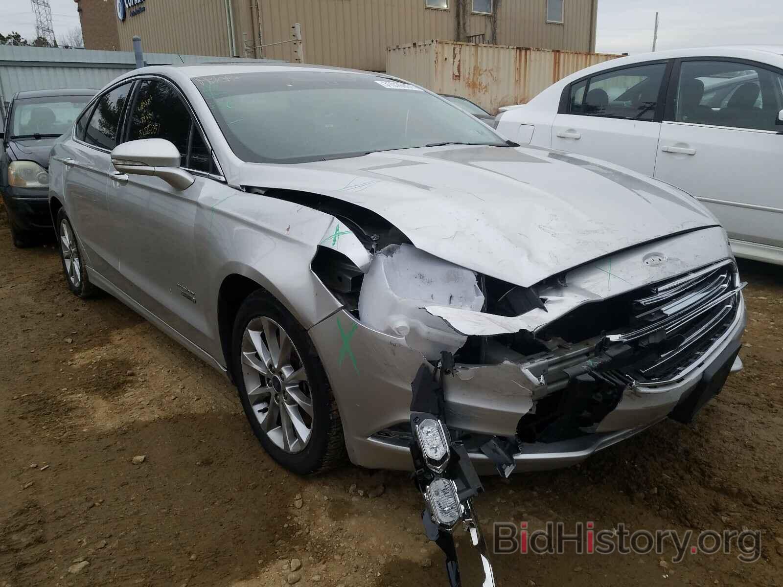 Photo 3FA6P0PU1HR169654 - FORD FUSION 2017