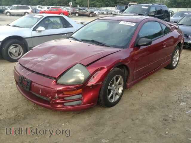 2002 MITSUBISHI ECLIPSE - VIN: 4A3AC54H72E006454 - Фото 2