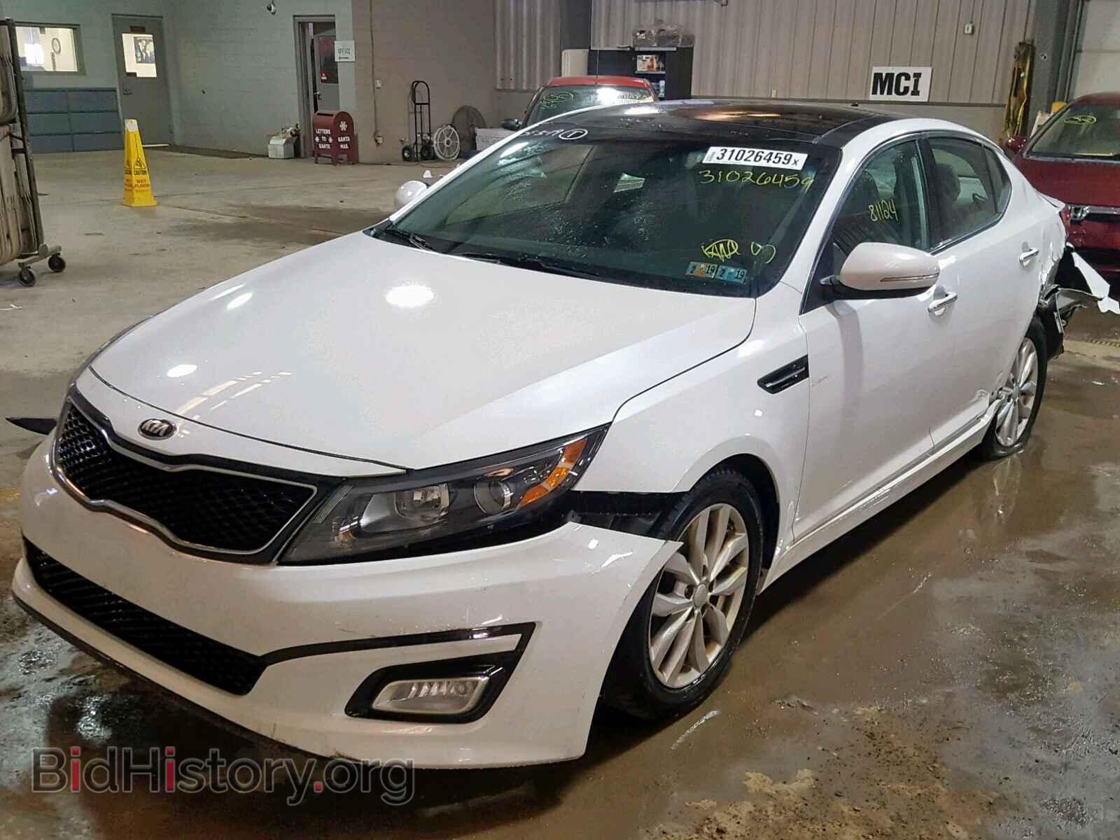 2014 KIA OPTIMA - VIN: 5XXGN4A75EG259222 - Фото 2