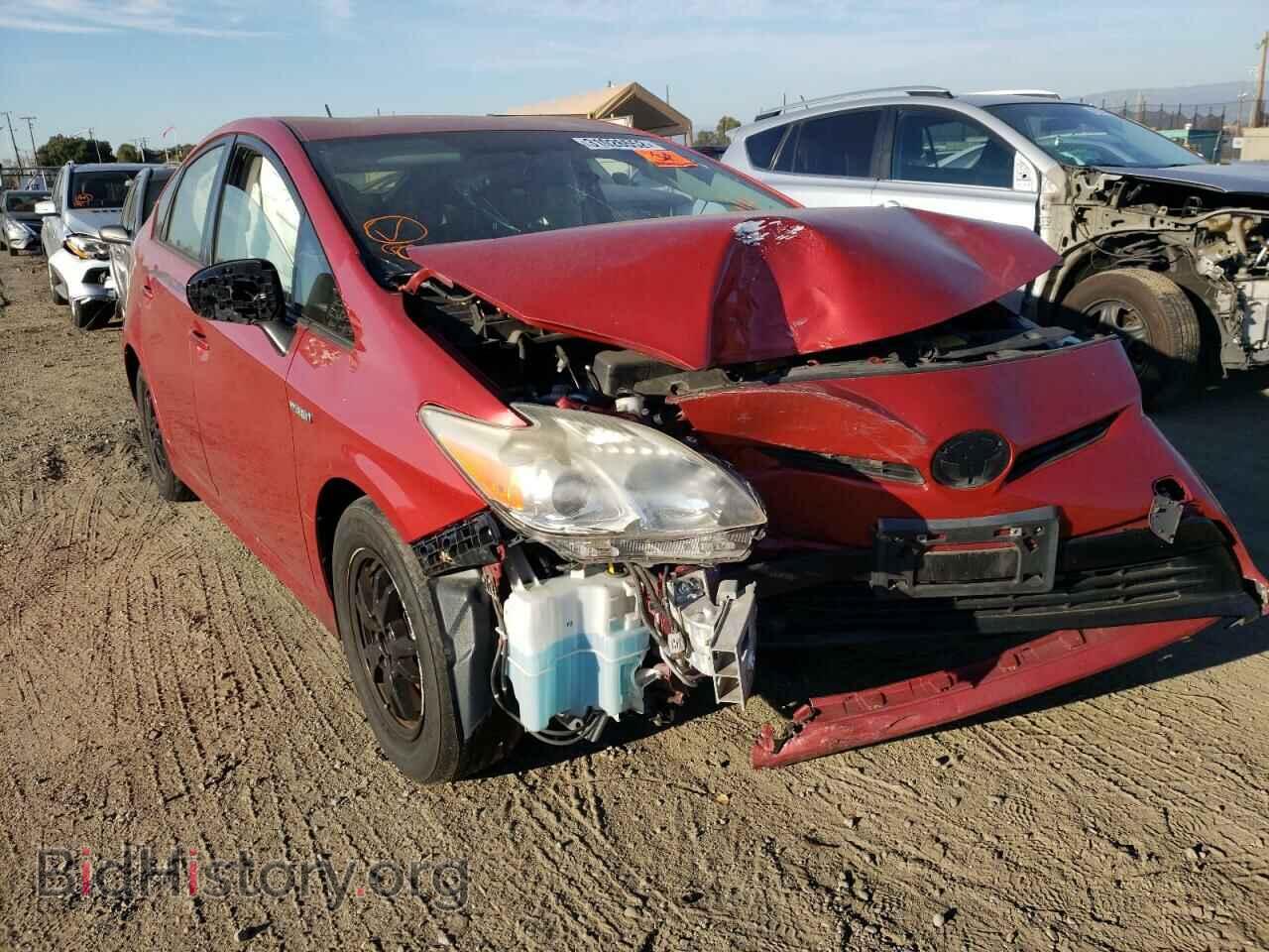 Фотография JTDKN3DU3C1600261 - TOYOTA PRIUS 2012