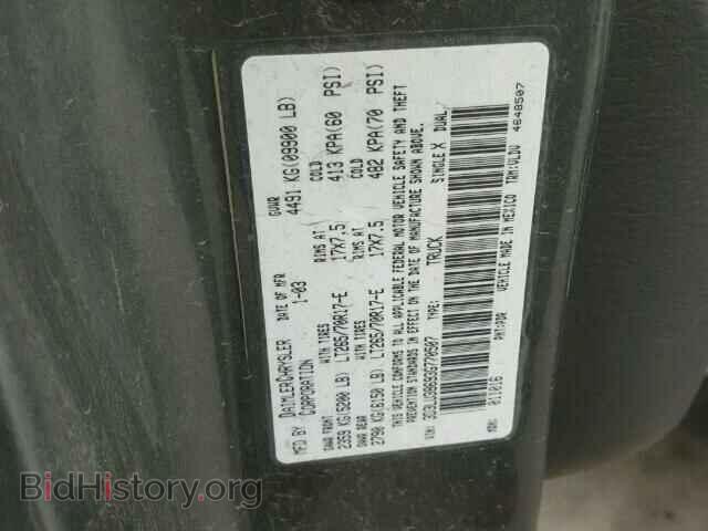 2003 DODGE RAM 3500 - VIN: 3D3LU38693G770507 - Фото 10