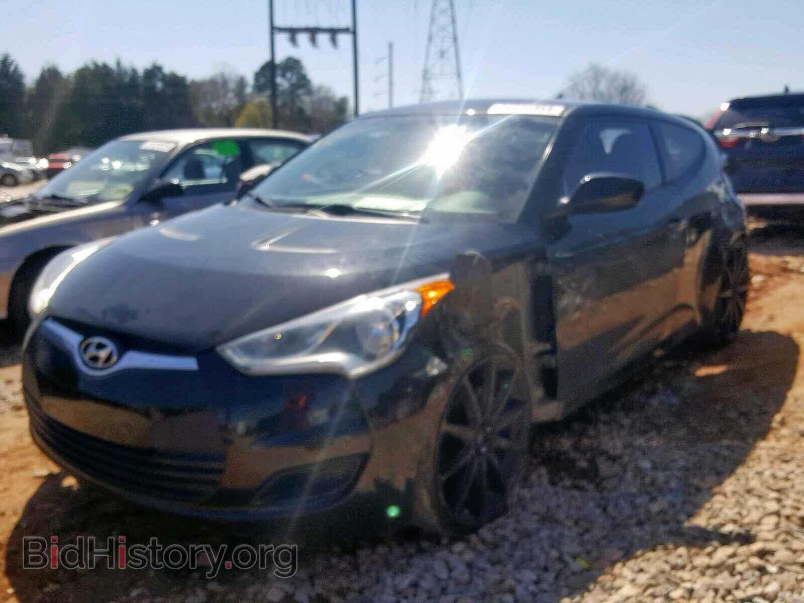 2012 HYUNDAI VELOSTER - VIN: KMHTC6AD7CU051982 - Фото 2