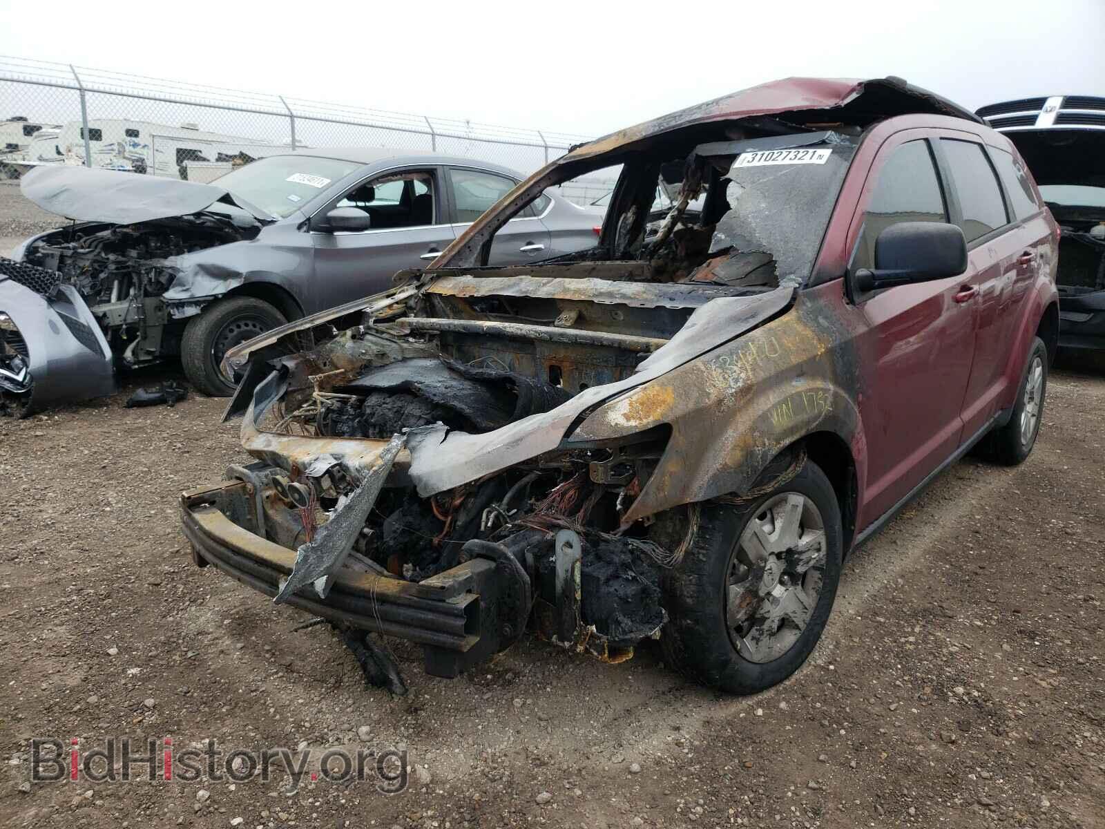 2011 DODGE JOURNEY - VIN: 3D4PG4FB5BT521752 - Фото 2