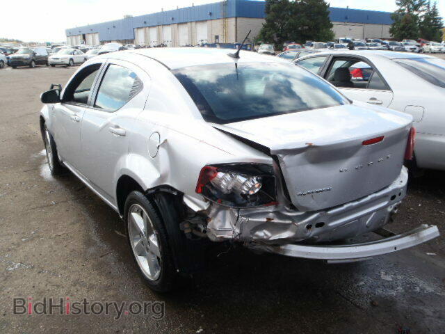 2011 DODGE AVENGER - VIN: 1B3BD2FB4BN501966 - Фото 3