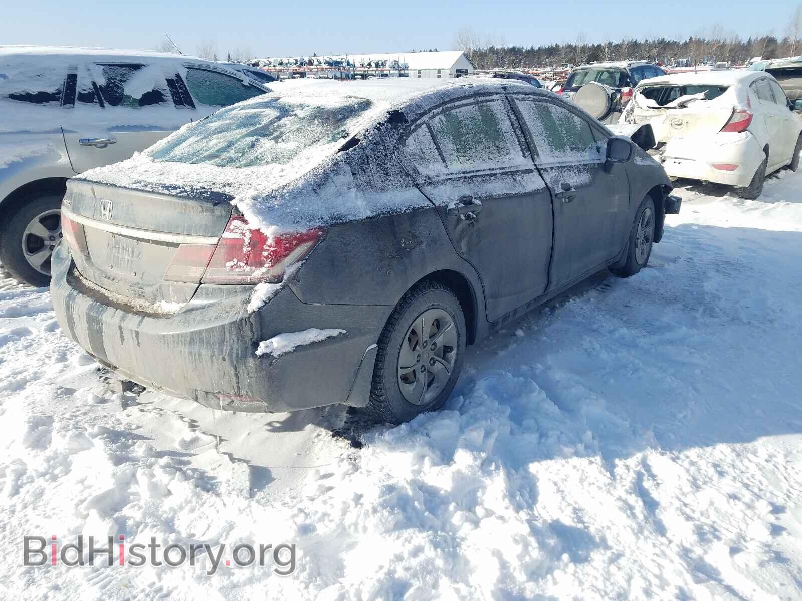 2014 HONDA CIVIC - VIN: 2HGFB2F4XEH006175 - Фото 4