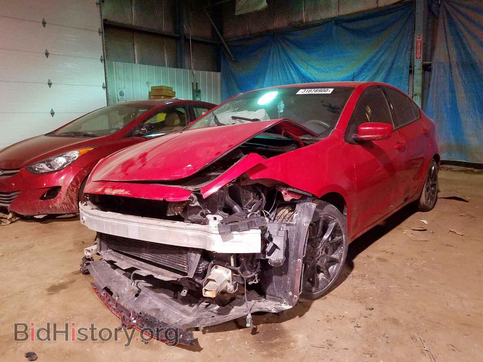 2013 DODGE DART - VIN: 1C3CDFBH8DD643058 - Фото 2