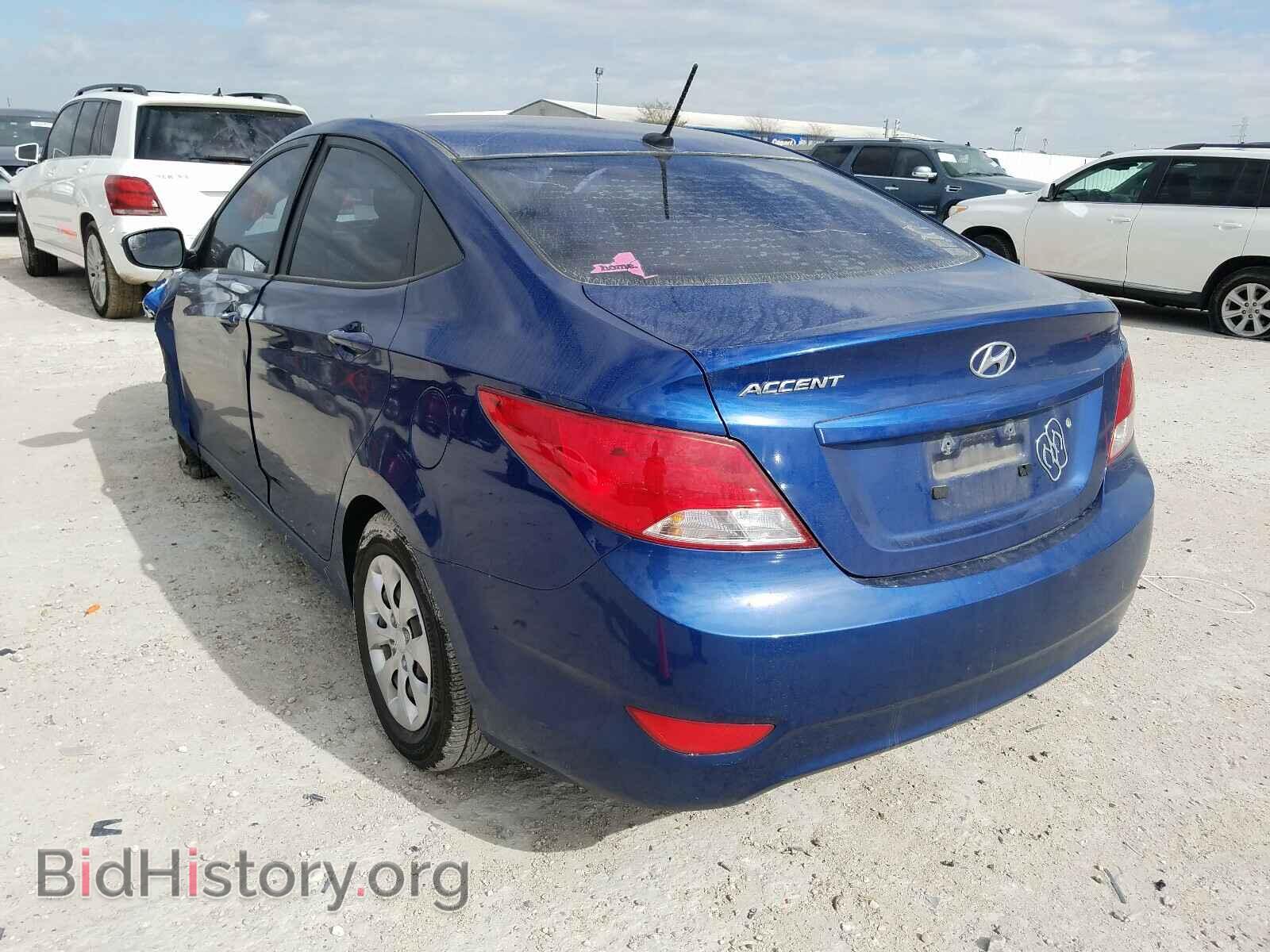 2015 HYUNDAI ACCENT - VIN: KMHCT4AE8FU907095 - Фото 3