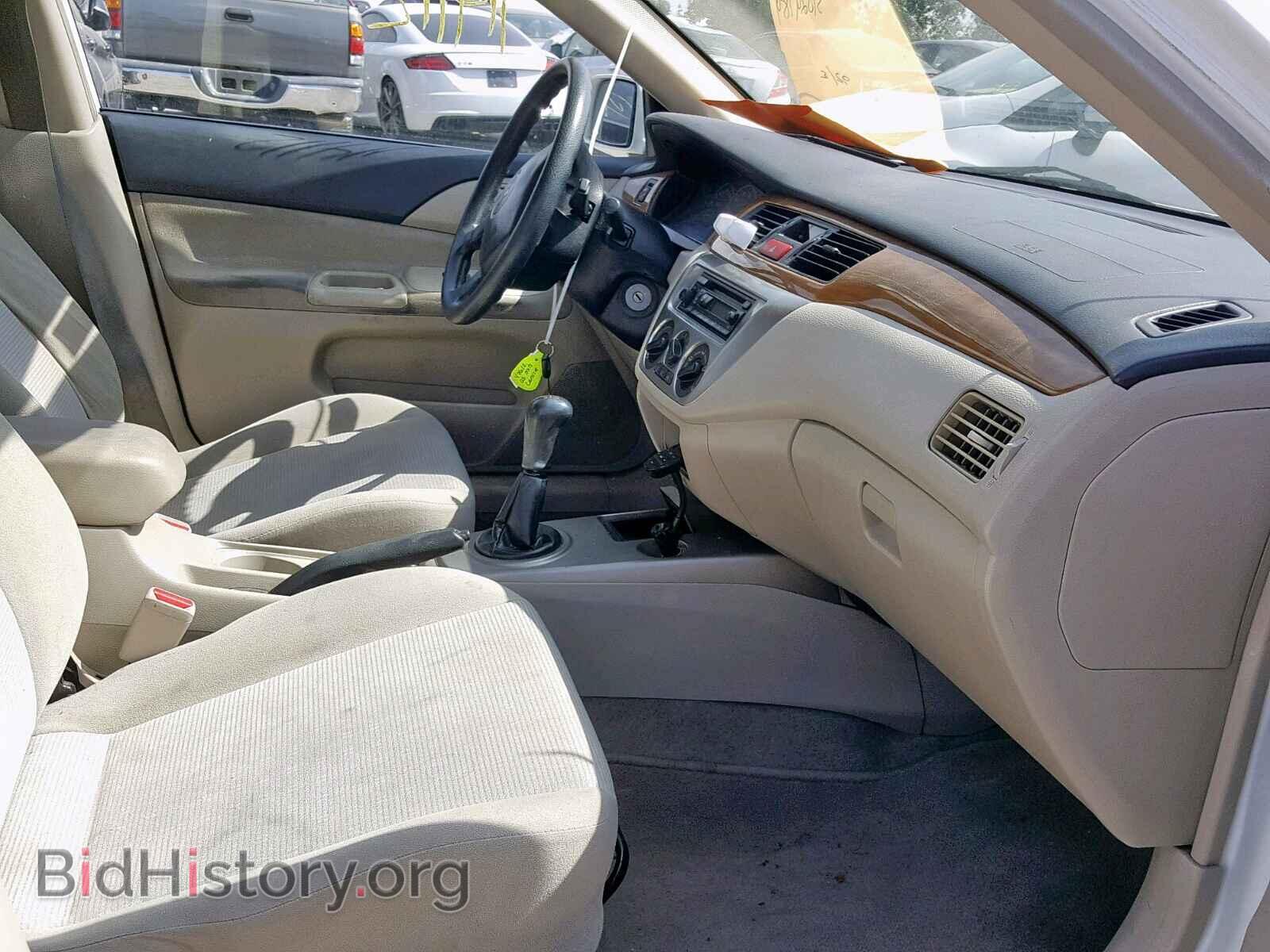 2005 MITSUBISHI LANCER - VIN: JA3AJ26E65U016265 - Фото 5