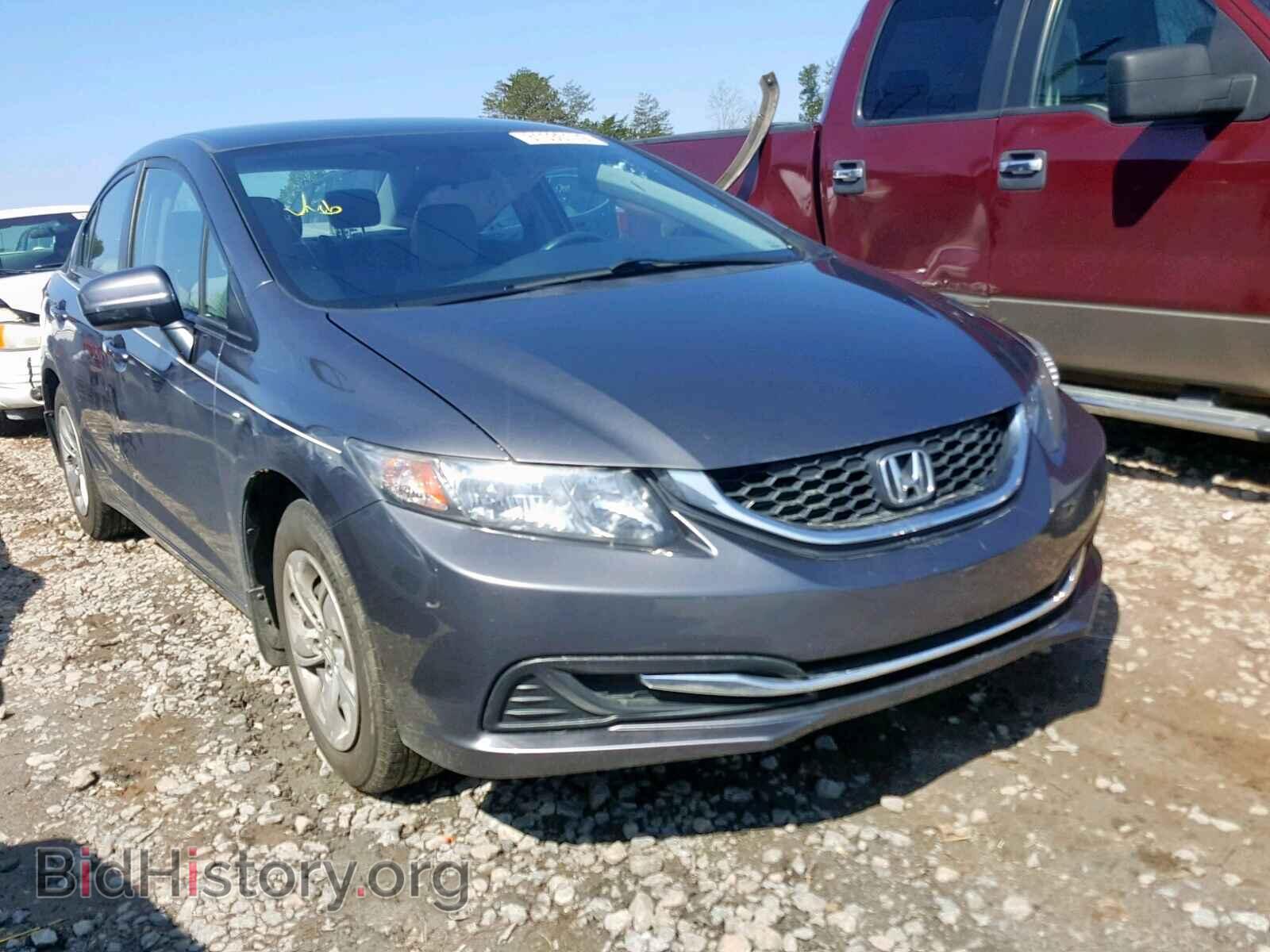 Фотография 19XFB2F57EE041291 - HONDA CIVIC LX 2014