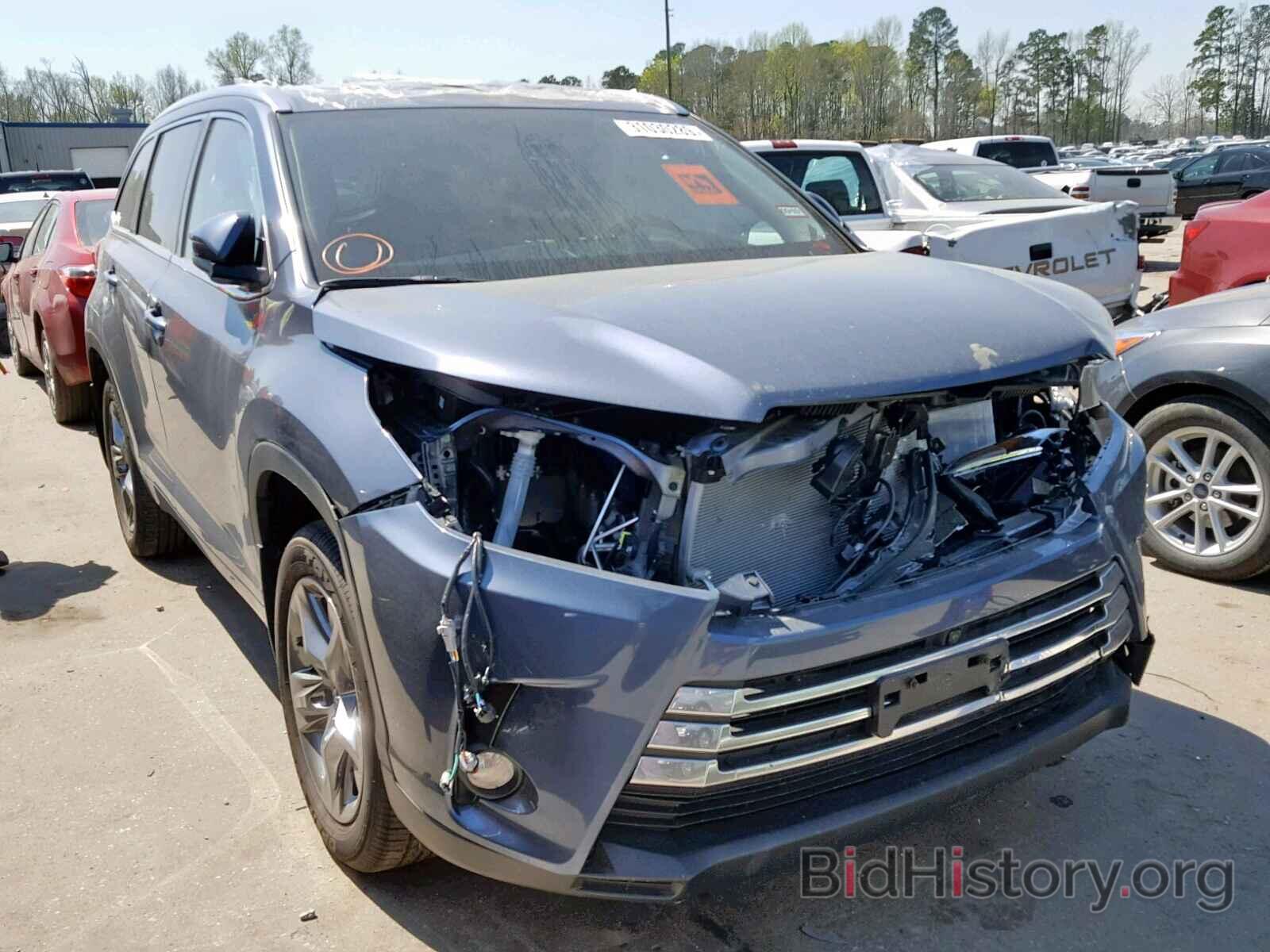 Photo 5TDDZRFH5JS867269 - TOYOTA HIGHLANDER 2018