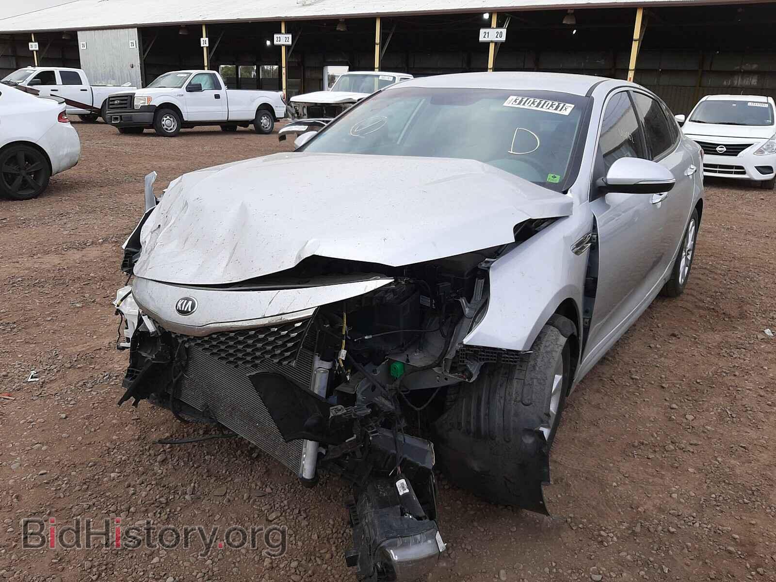 2016 KIA OPTIMA - VIN: 5XXGU4L31GG052911 - Фото 2