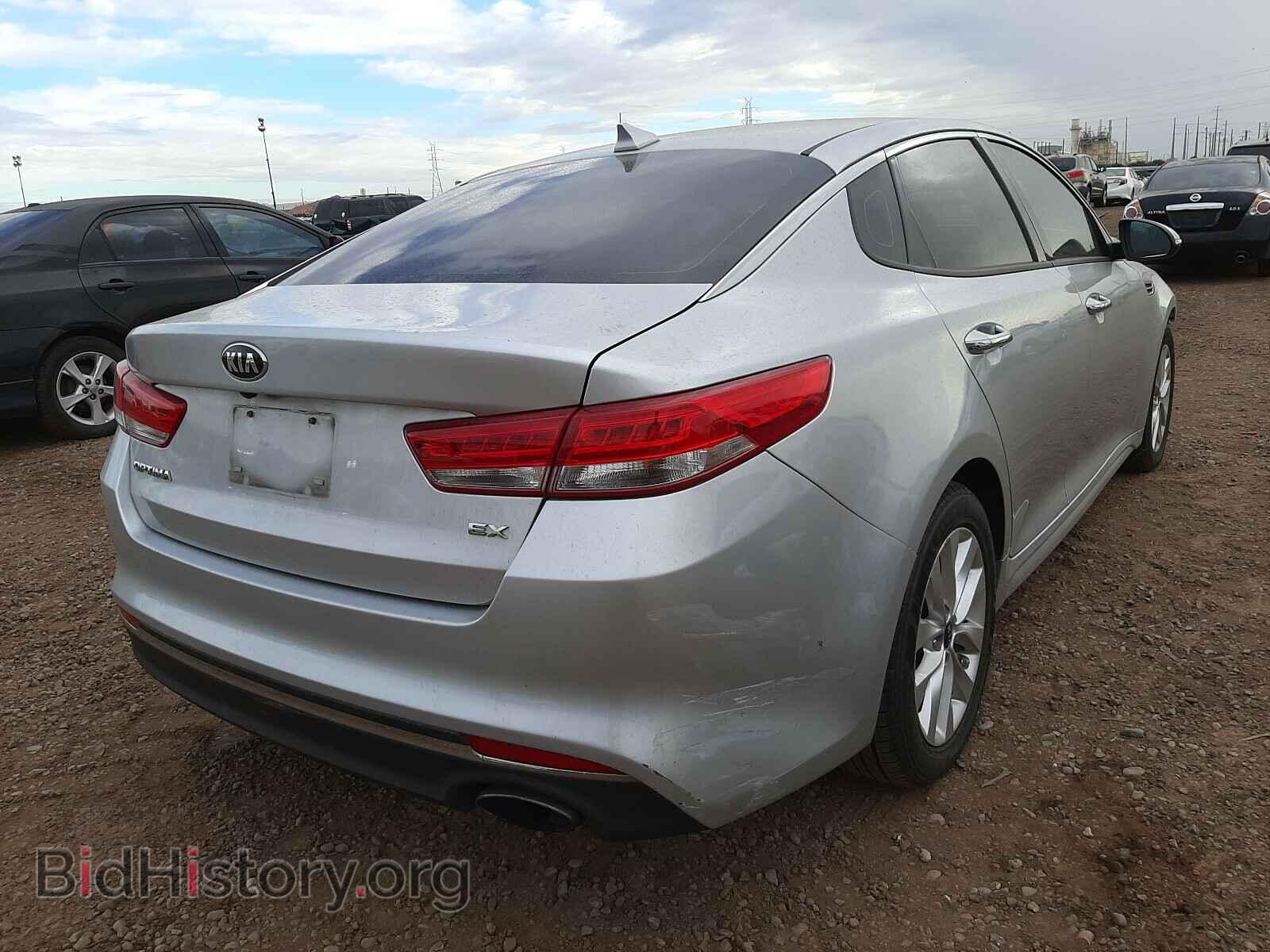 2016 KIA OPTIMA - VIN: 5XXGU4L31GG052911 - Фото 4