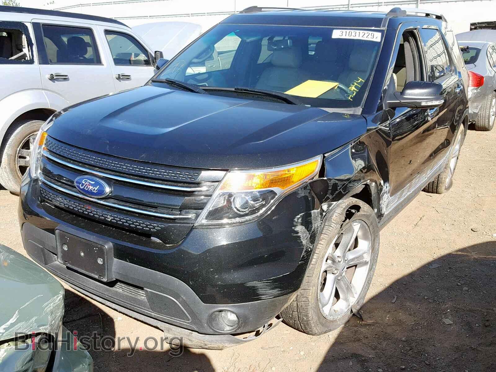 2014 FORD EXPLORER L - VIN: 1FM5K7F88EGA59278 - Фото 2