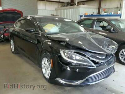 2015 Chrysler 200 200 Limite, черный — VIN 1C3CCCAB9FN699733, Copart
