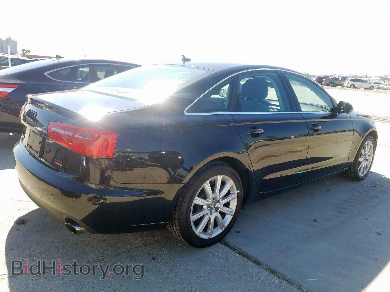 2013 AUDI A6 - VIN: WAUGGAFC0DN036844 - Фото 4