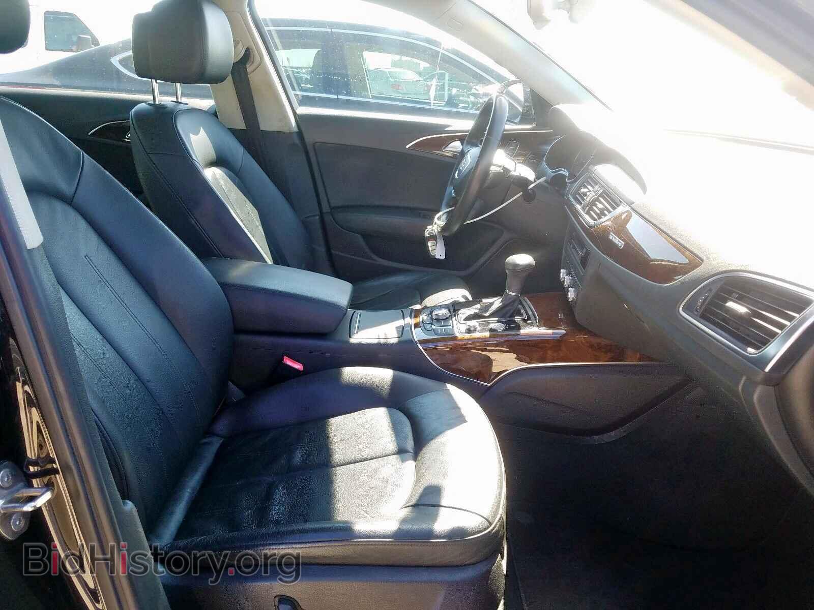 2013 AUDI A6 - VIN: WAUGGAFC0DN036844 - Фото 5
