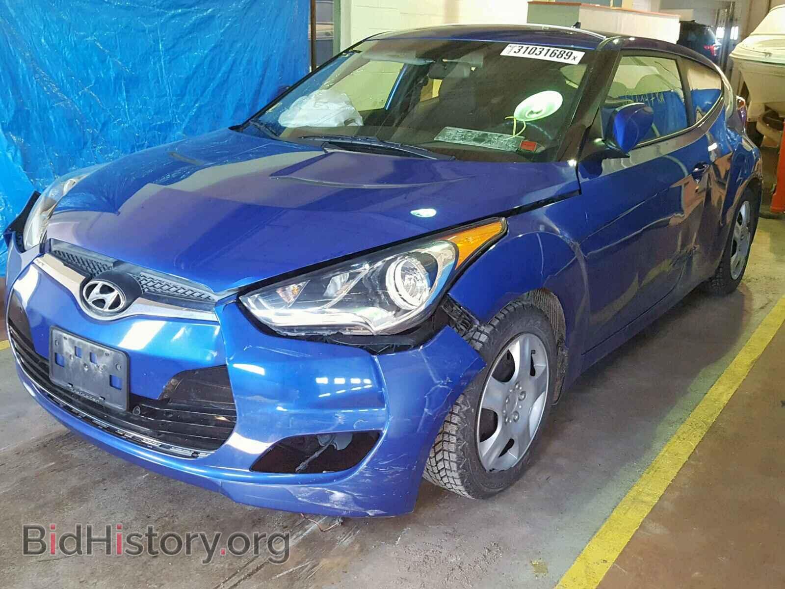2012 HYUNDAI VELOSTER - VIN: KMHTC6AD2CU081150 - Фото 2