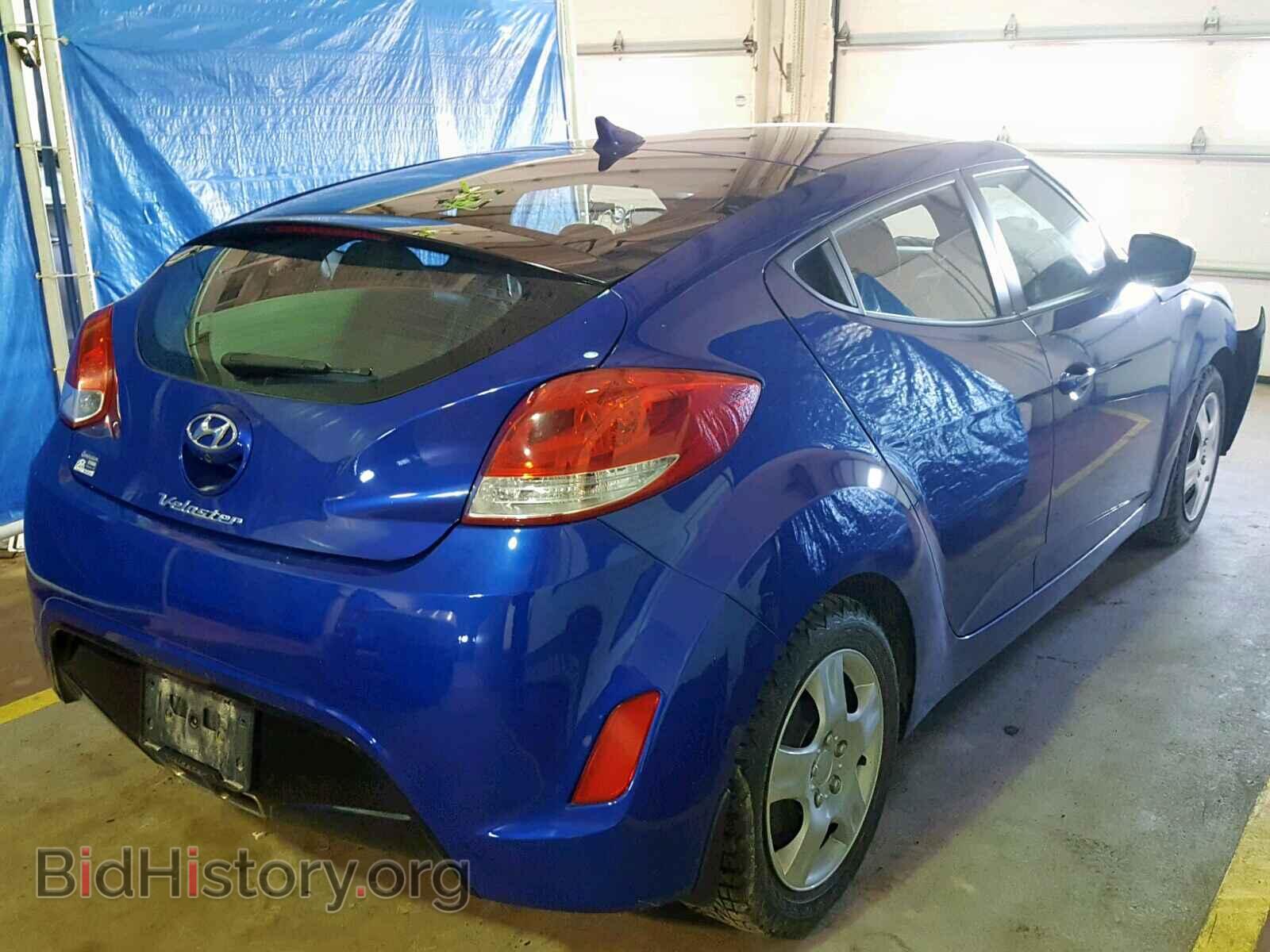 2012 HYUNDAI VELOSTER - VIN: KMHTC6AD2CU081150 - Фото 4