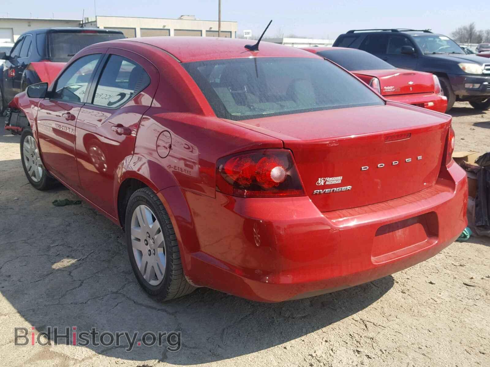 2013 DODGE AVENGER - VIN: 1C3CDZAB6DN514695 - Photo 3