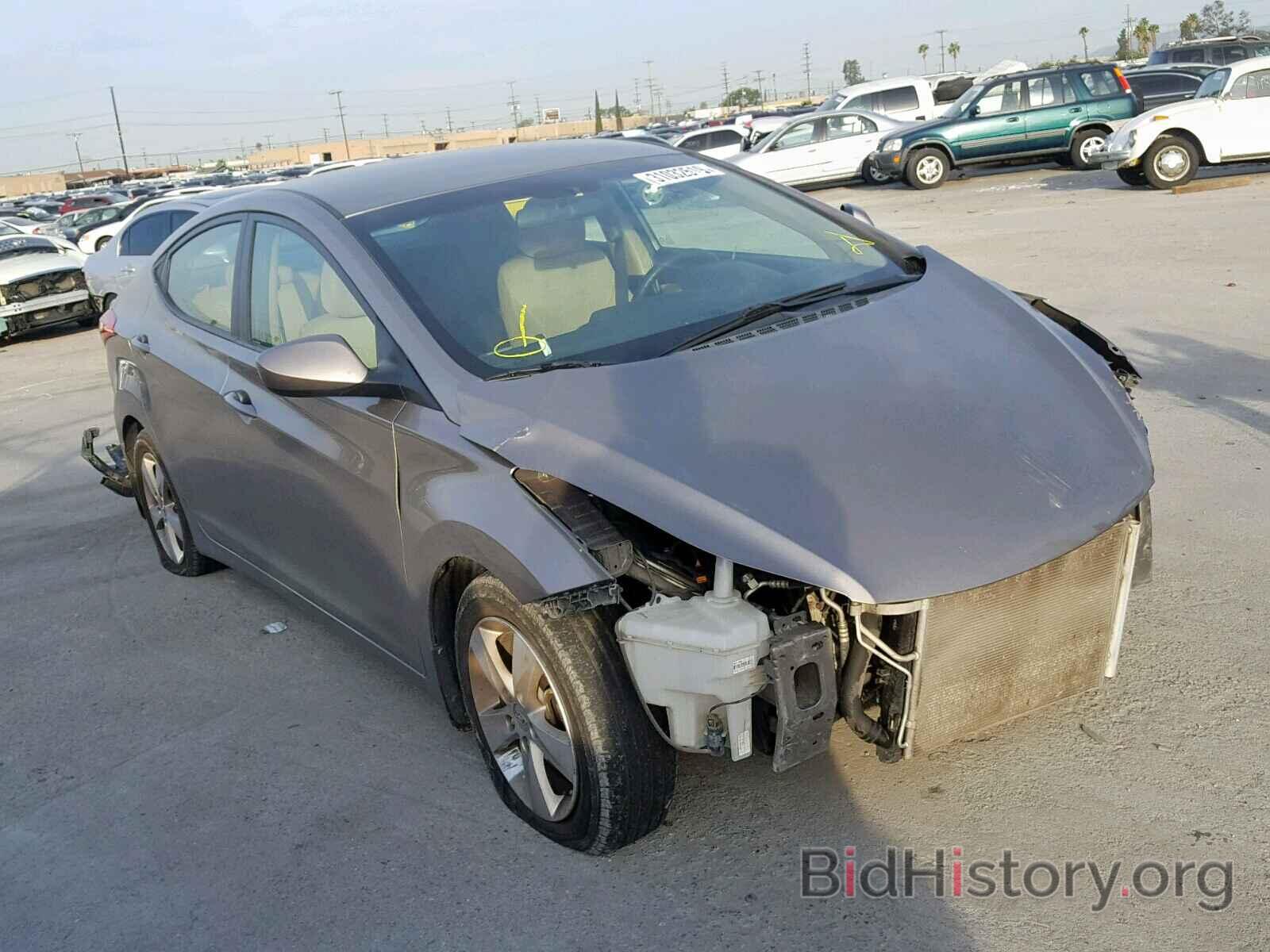 Photo 5NPDH4AE1DH433296 - HYUNDAI ELANTRA 2013