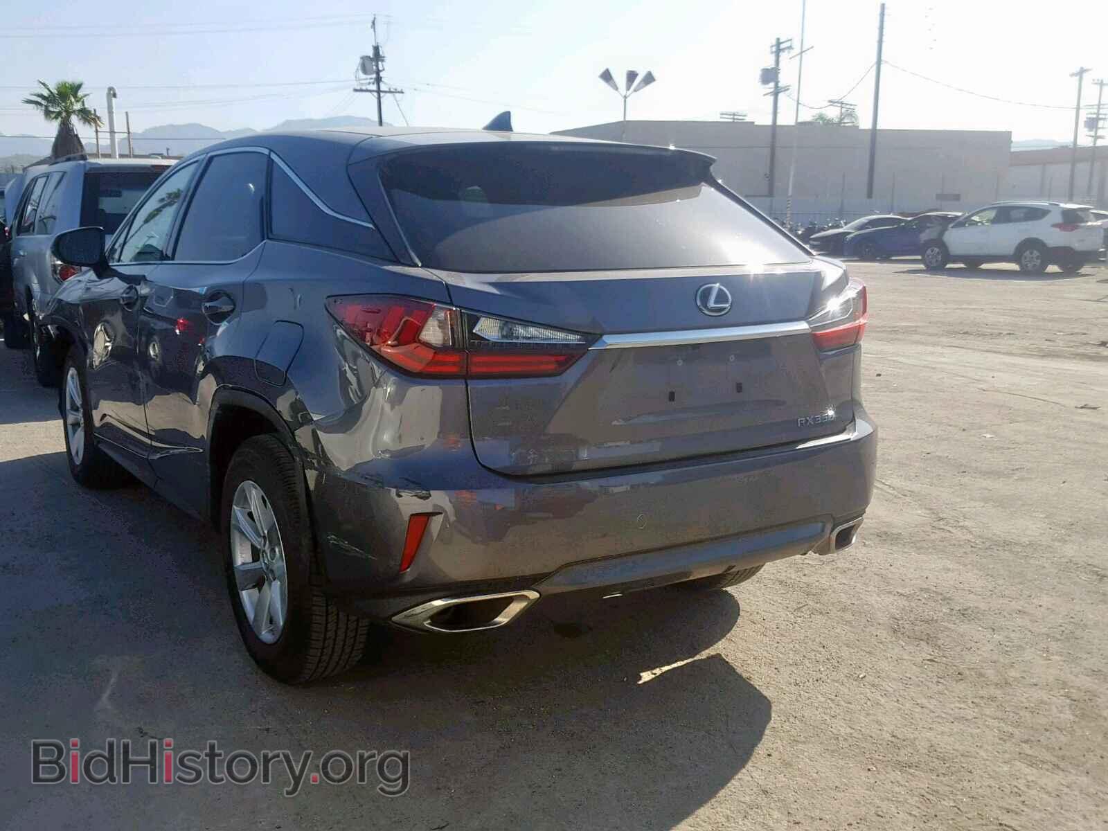 2017 LEXUS RX 350 - VIN: 2T2ZZMCA6HC069376 - Фото 3