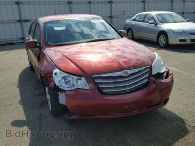 2010 Chrysler SEBRING Sebring LI, red — VIN 1C3CC5FB5AN120881, Copart