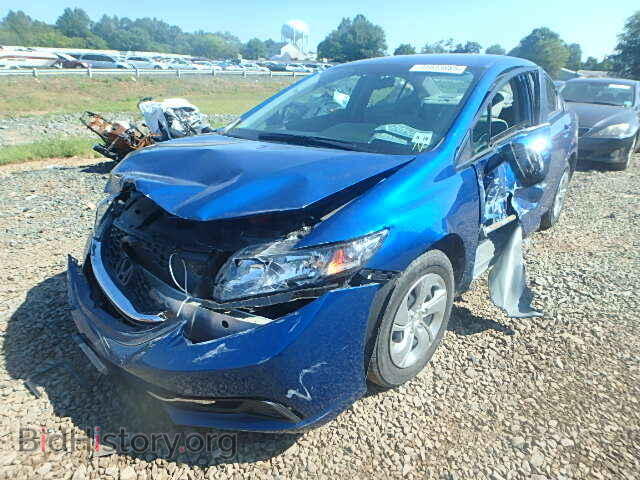 2013 HONDA CIVIC - VIN: 19XFB2F55DE236451 - Фото 2