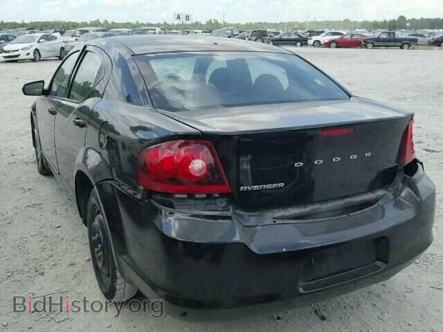 2012 DODGE AVENGER - VIN: 1C3CDZAB3CN323105 - Фото 3