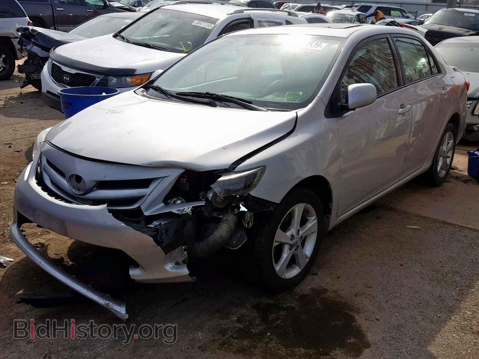 2011 TOYOTA COROLLA BA - VIN: 2T1BU4EE6BC659301 - Фото 2