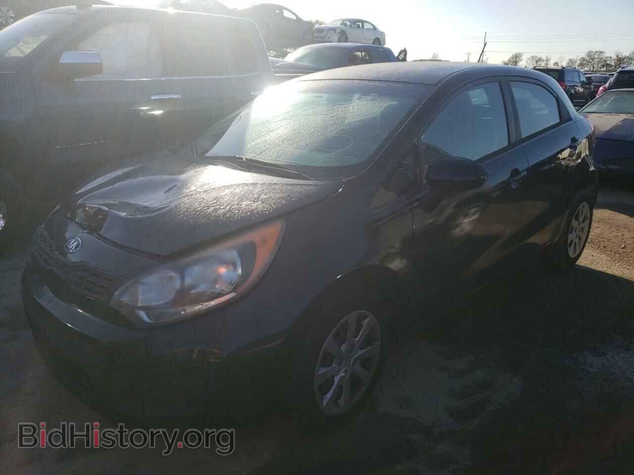 2014 KIA RIO - VIN: KNADM5A38E6401986 - Фото 2