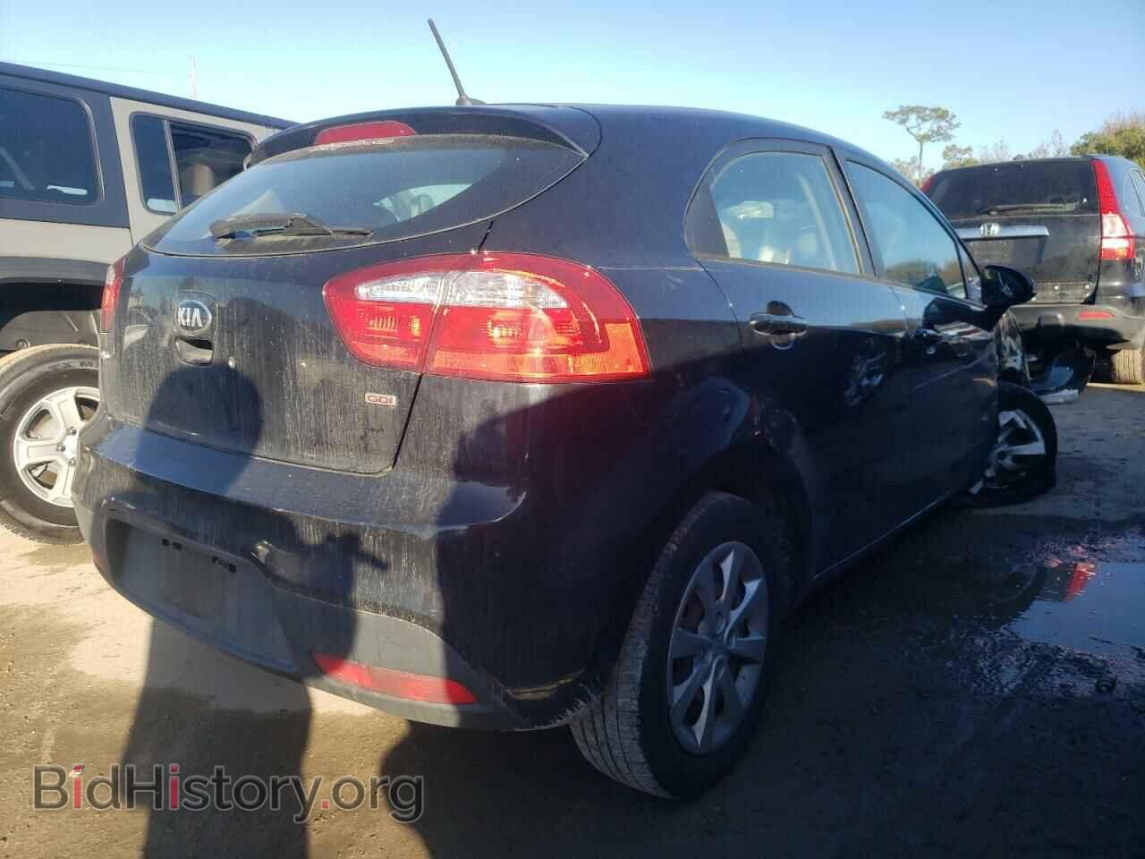 2014 KIA RIO - VIN: KNADM5A38E6401986 - Фото 4
