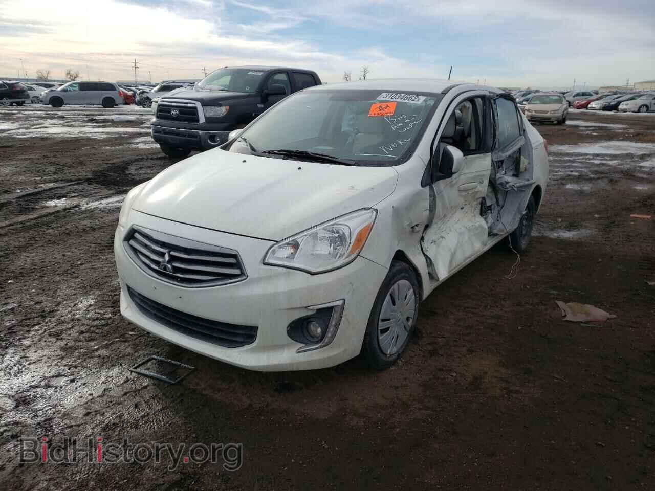 2017 MITSUBISHI MIRAGE - VIN: ML32F3FJ5HHF07908 - Фото 2