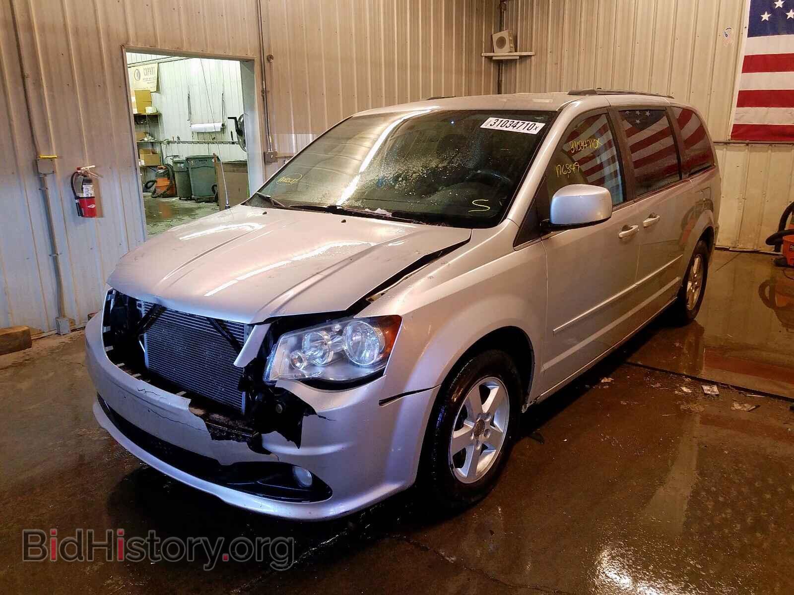 2011 DODGE CARAVAN - VIN: 2D4RN5DG1BR756414 - Фото 2