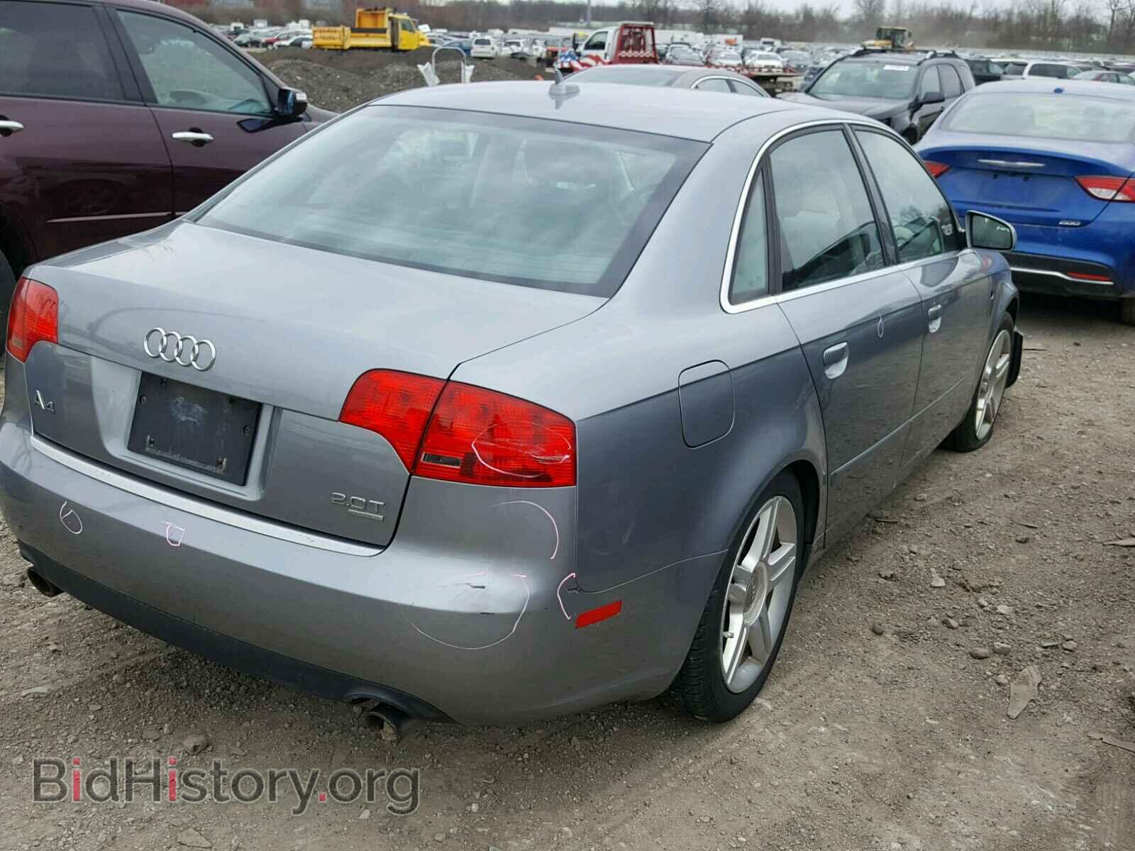 2007 AUDI A4 - VIN: WAUDF78E47A040687 - Photo 4