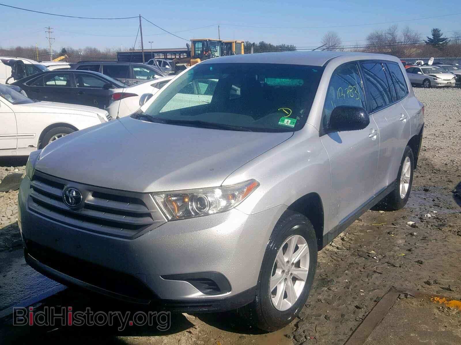 2012 TOYOTA HIGHLANDER - VIN: 5TDZA3EH7CS029632 - Фото 2