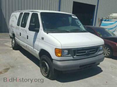 2007 Ford ECONOLINE, белый — VIN 1FTNE24W27DA92409, Copart