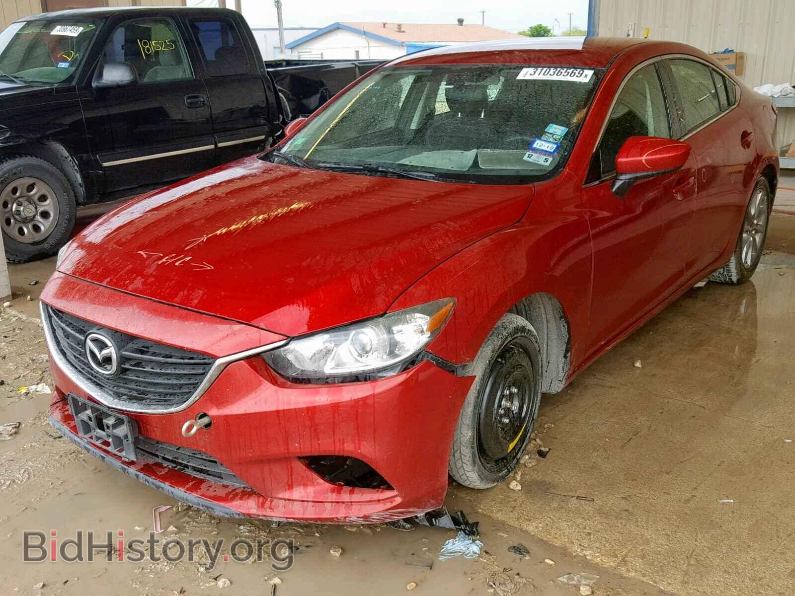 2014 MAZDA 6 - VIN: JM1GJ1U67E1150950 - Фото 2
